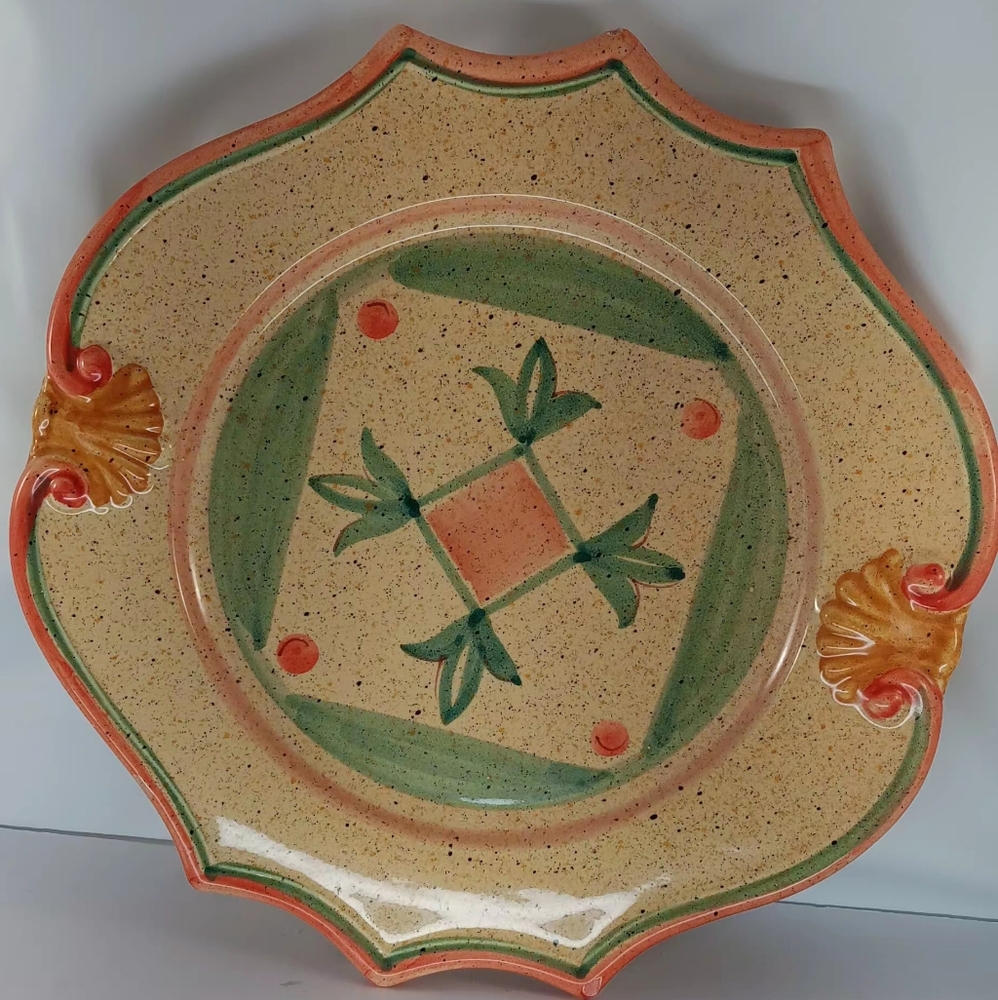 Horchow Medici Dinner Plate Vtg From Italy